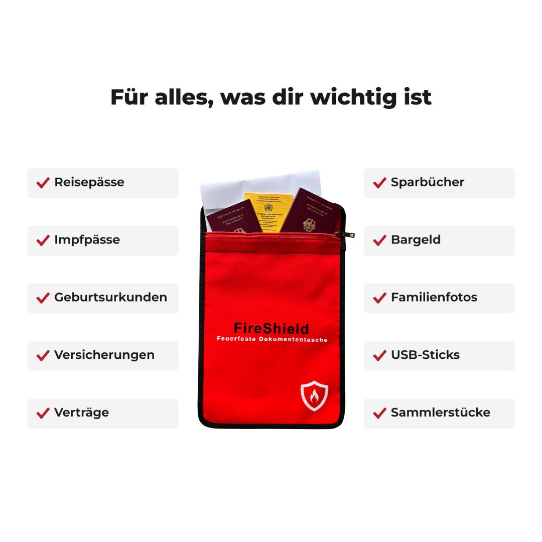 FeuerHeld - Dokumententasche