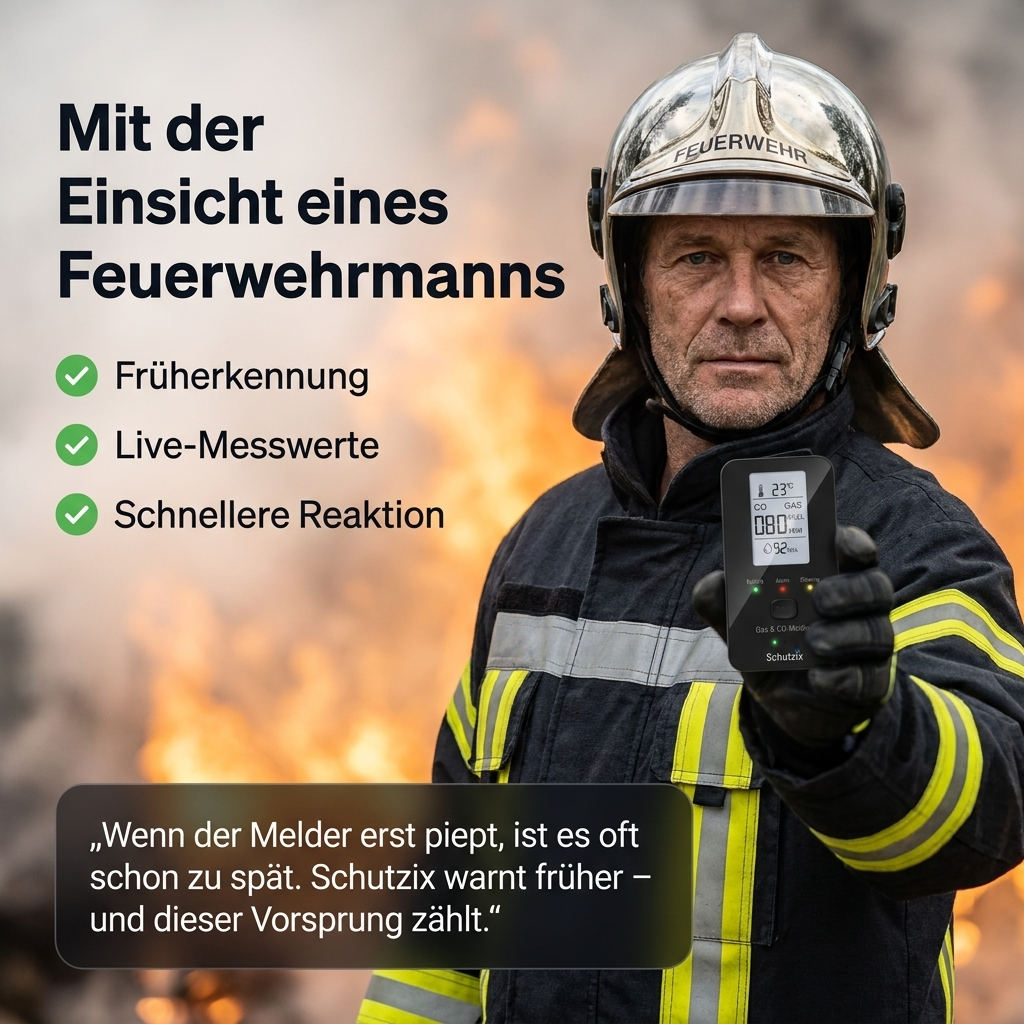 FeuerHeld - 4 in 1 CO Detektor für Wohnmobile